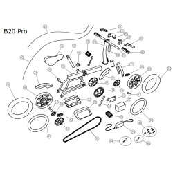 Motor pneumatic tire 250W