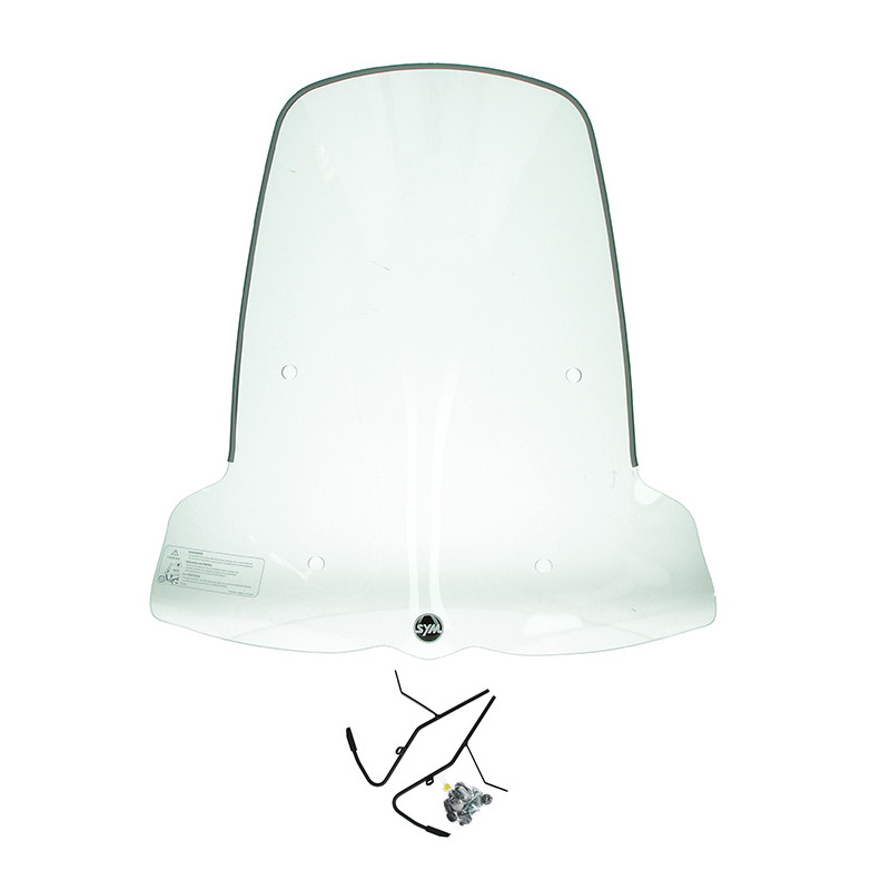 windscherm Sym origineel met bevestigingsset hoog helder orbit 3 , x-pro sy530-xb1-00l