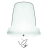 windscherm Sym origineel met bevestigingsset hoog helder orbit 3 , x-pro sy530-xb1-00l