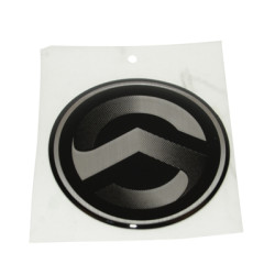 emblem Sym original logo round 40mm Cello/Allo, euro-x, fiddle, fiddle 2, jet, orbit, sym dd 2t, symphony, symphony sr, tonik, x