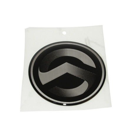 embleem Sym origineel logo rond 40mm cello/allo, euro-x, fiddle, fiddle 2, jet, orbit, sym dd 2t, symphony, symphony sr, tonik, 