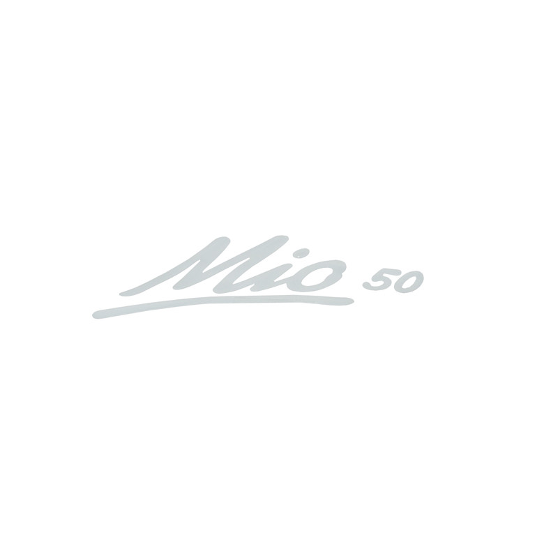 emblem Sym original front cover word [mio50] white mio 87128-a70-000-t1