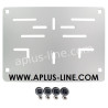 KENTEKENPLAATHOUDER MOTOR (BE) ALUMINIUM 16x21CM - BEDRUKT