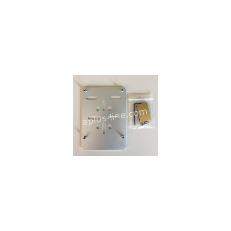KENTEKENPLAATHOUDER KLASSE A/B ALUMINIUM BELGIE - ONBEDRUKT