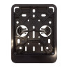 KENTEKENPLAATHOUDER 10x12CM BSF SPEEDPEDELEC / ELEKTRISCHE STEP ONBEDRUKT