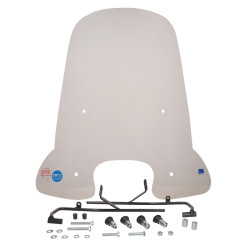 windshield Regia with mounting set high (made in EU) clear jet, symphony, Tweet