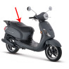 seat Sym original black/white fiddle 2 77200-x1a-830-t2