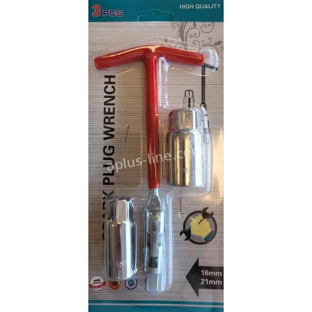 APLUS BOUGIE SLEUTELSET (16 & 21MM)
