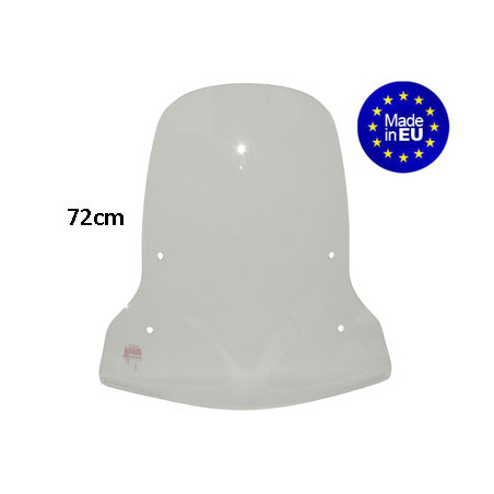 windshield Regia high single (made in EU) for orig. fix.kit 72cm mio