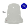 windshield Regia high single (made in EU) for orig. fix.kit 72cm mio