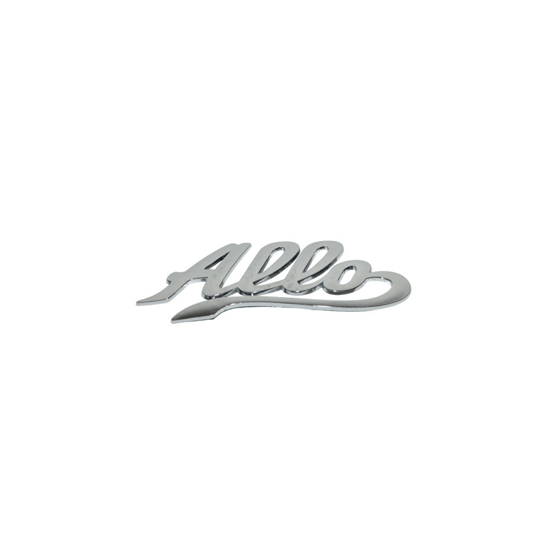 emblem Sym original side cover chrome allo 87127-a9a-000