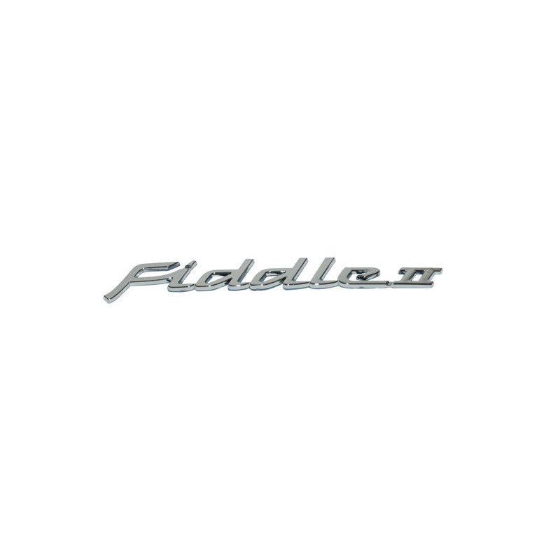 embleem Sym origineel woord Fiddle 2 chroom 87128-ala-010
