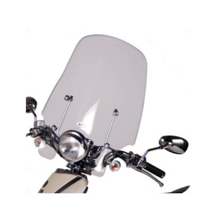 windshield Sym original with mounting set high 47.5cm clear allo sy530-z4a-00l