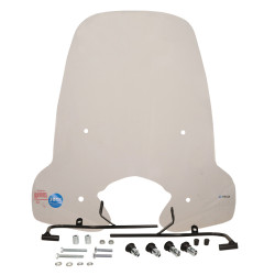 windscherm Regia met bevestigingsset hoog (made in EU) 16 inch 70cm helder symphony st