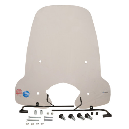 windshield Regia with mounting set high (made in EU) 16 inch 70cm clear Symphony St