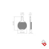 REMBLOKSET BRENTA BR102 FATBIKE, WINDGOO B20 (E-MARK)