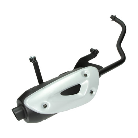 uitlaat tecno standaard model (made in EU) sym zwart xpro