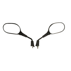 mirror set DMP sym left/right 8mm black orbit, symply, symphony, Tweet, xpro