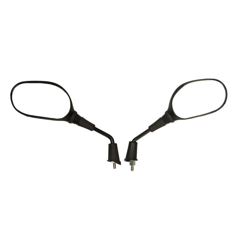 mirror set DMP sym left/right 8mm black orbit, symply, symphony, Tweet, xpro