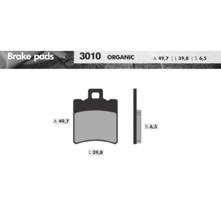 REMBLOKSET BRENTA BR3010 MOJITO, RUNNER, NEO'S, AEROX, JOG R, TYPHOON (E-MARK)