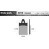 REMBLOKSET BRENTA BR3012 REVIVAL, MALAGUTO CENTRO, RED ROSE, (E-MARK)