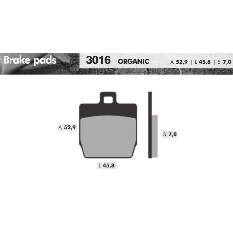REMBLOKSET BRENTA BR3016 AEROX, STUNT SIDER (E-MARK)