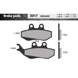 REMBLOKSET BRENTA BR3017 DNA, RUN 180, PEGASO, DERBI DRD(E-MARK)