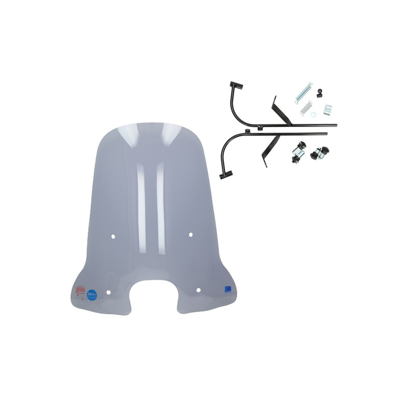 windshield Regia with mounting set (made in EU) smoke fiddle 3