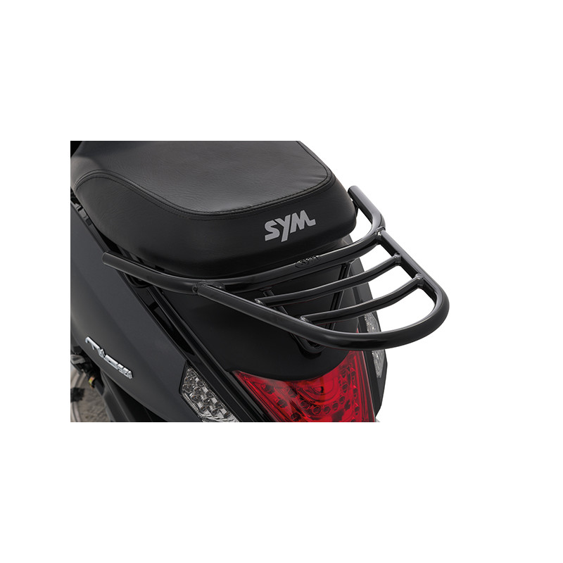 achterdrager Sym origineel zwart glans mio 50i sy810-fsa-fsb