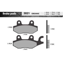 REMBLOKSET BRENTA BR3021 AGILITY 16, NEW DINK, IVA S3 S5 (E-MARK)