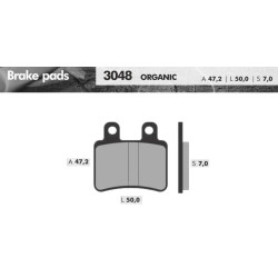 REMBLOKSET BRENTA BR3048 ELYSTAR, SENDA, LOOXOR, (E-MARK)