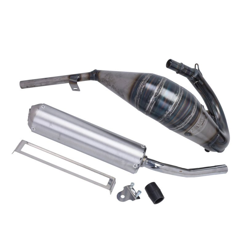 exhaust E-vok e-approval euro-5 Evok 2022-2025 w/o paint/alu beta rr50