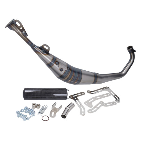 exhaust Yasuni R1 along under carbon minarelli am6, beta rr50 tub808tc
