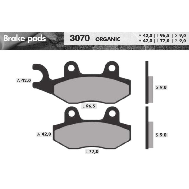 REMBLOKSET BRENTA BR3070 AGILITY, SENTO,LIKE (E-MARK)