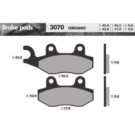 REMBLOKSET BRENTA BR3070 AGILITY, SENTO,LIKE (E-MARK)