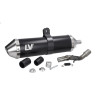 uitlaat Leovince euro-5 x-fight black edition beta rr50 17008b