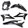 body panel set as of 2021 black gloss 5-parts beta rr50