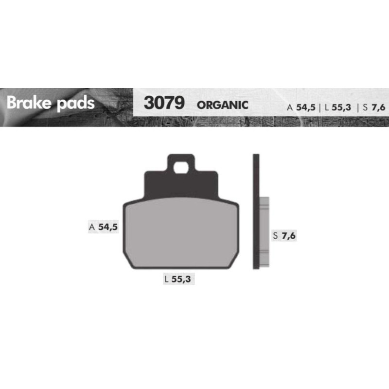 REMBLOKSET BRENTA BR3079 FUOCO, MP3,X8, RUN 180 (E-MARK)