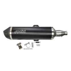 exhaust Polini euro-4 racing piaggio black mp3 500cc 190.0065