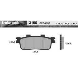 REMBLOKSET BRENTA BR3100 SYM JOYRIDE (E-MARK)