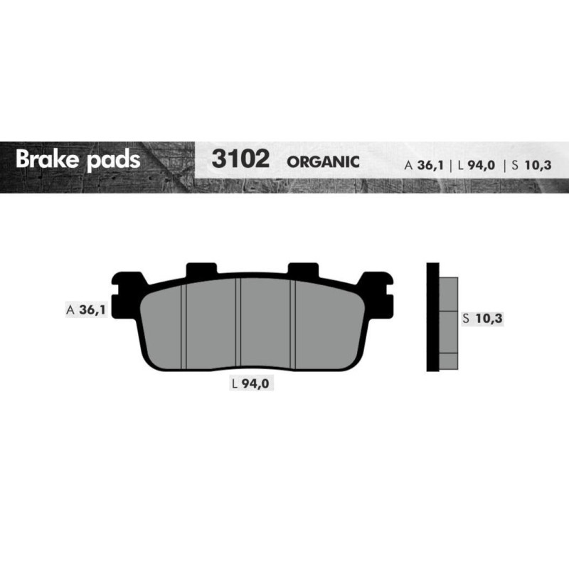 REMBLOKSET BRENTA BR3102 PEOPLE S, X TOWN (E-MARK)