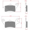 REMBLOKSET BRENTA BR3178 TRICITY, MBK TRYPTIK (E-MARK)
