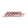 emblem Piaggio original word [mp3] 300/350/400/500 chrome/red mp3 2h002530