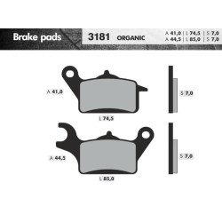 REMBLOKSET BRENTA BR3181 HONDA VISION, ZOOMER, LIFAN, PINK ME (E-MARK)