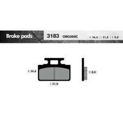 REMBLOKSET BRENTA BR3183 GOCCIA, MIO, TONIK (E-MARK)