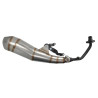 exhaust Blast stainless steel euro-4/5 Blast w/o painting piaggio, zip 4t 3v blast