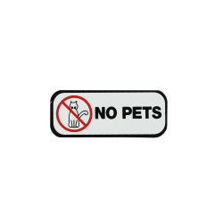 sticker Piaggio origineel woord [no pets] piaggio & vespa 576953