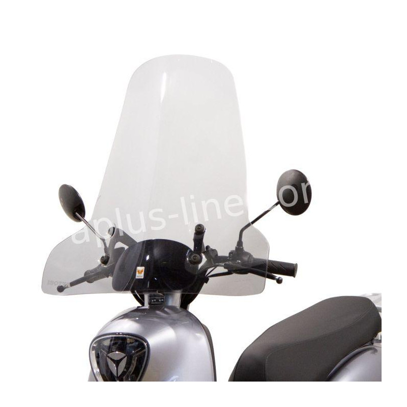 WINDSCHERM ISOTTA YADEA M6 - SMOKE
