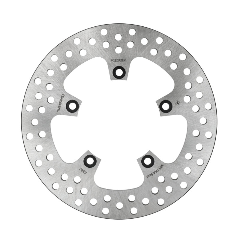 remschijf newfren 5-gaats achter 240mm beverly 300cc, mp3, medley 125-150 df5382