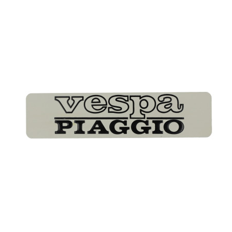 emblem tank logo metal [vespa/piaggio] bravo, ciao, moped vespa, si 182347